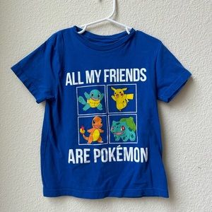 Boys’ Pokémon Blue SS T-shirt - Size XS
